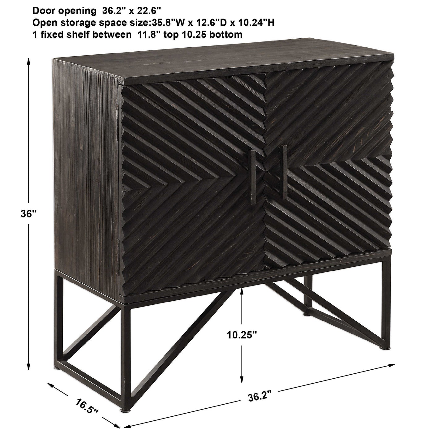 ZADIE 2 DOOR CABINET