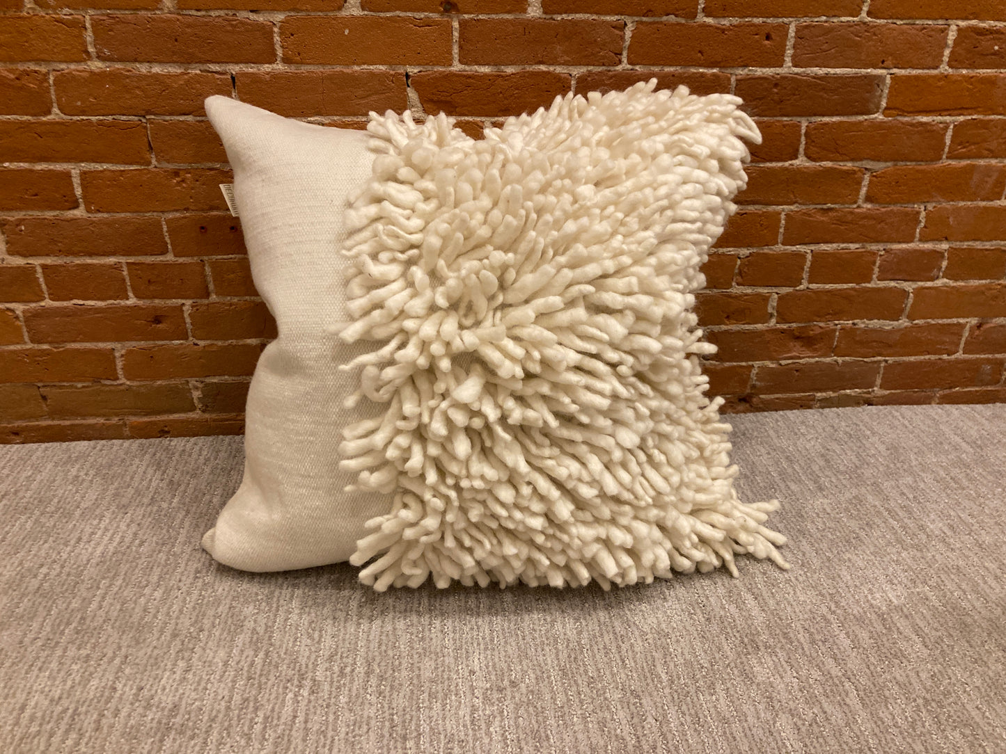 Decorum Wooly Channels, 26x26 Euro Pillow