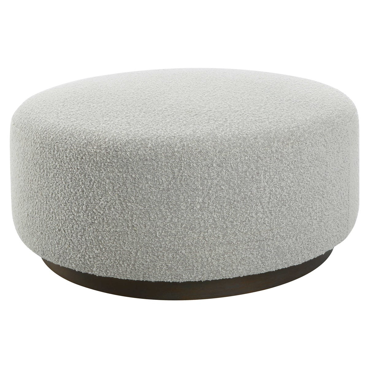 UTTERMOST AVILA OTTOMAN, LARGE, GRAY